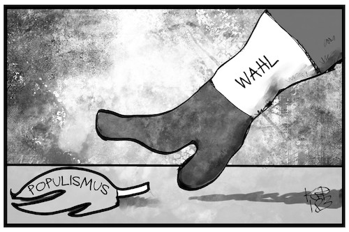 Cartoon: Wahl in Italien (medium) by Kostas Koufogiorgos tagged karikatur,koufogiorgos,illustration,cartoon,wahl,italien,populismus,ausrutschen,gefahr,stiefel,parlamentswahl,demokratie,politik,karikatur,koufogiorgos,illustration,cartoon,wahl,italien,populismus,ausrutschen,gefahr,stiefel,parlamentswahl,demokratie,politik