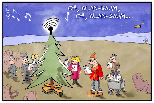 Cartoon: Weihnachten digital (medium) by Kostas Koufogiorgos tagged karikatur,koufogiorgos,illustration,cartoon,weihnachten,handy,smartphone,digital,natives,funk,wlan,empfang,internet,familie,fest,karikatur,koufogiorgos,illustration,cartoon,weihnachten,handy,smartphone,digital,natives,funk,wlan,empfang,internet,familie,fest