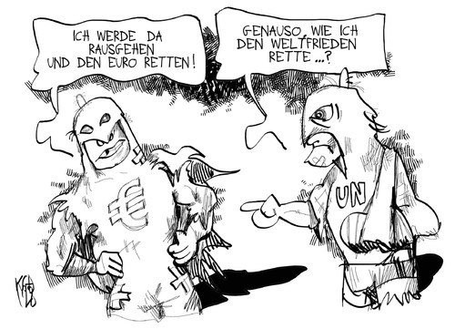 Welt- und Euro-Rettung