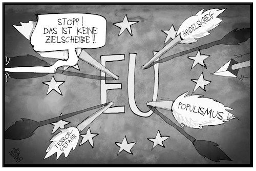 Zielscheibe Europa