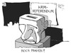 Cartoon: Krim-Referendum (small) by Kostas Koufogiorgos tagged illustration,karikatur,cartoon,koufogiorgos,krim,russland,ukraine,referendum,abstimmung,wahl,urne,konflikt,demokratie,anschluss,politik