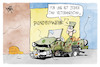 Cartoon: Veteranentag (small) by Kostas Koufogiorgos tagged karikatur,koufogiorgos,veteranentag,veteran,bundeswehr,rüstung,militär,soldat