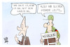 Cartoon: Wehrpflichtdebatte (small) by Kostas Koufogiorgos tagged karikatur,koufogiorgos,wehrpflicht,kanzler,scholz,dienst