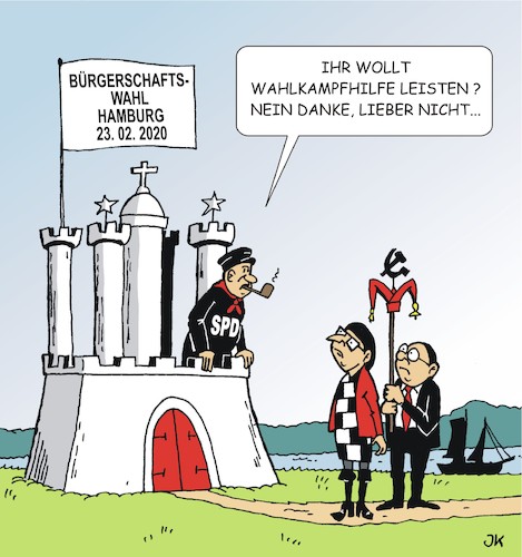 Cartoon: Absage (medium) by JotKa tagged absage,bürgerschaftswahl,hamburg,wahlen,wahlkampf,wahlkampfhilfe,spd,hochburg,esken,walter,borjans,politike,politiker,parteien,absage,bürgerschaftswahl,hamburg,wahlen,wahlkampf,wahlkampfhilfe,spd,hochburg,esken,walter,borjans,politike,politiker,parteien