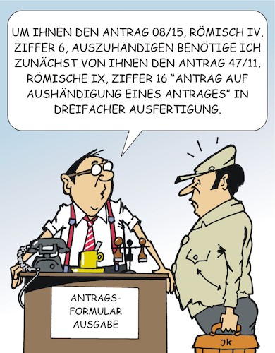 Cartoon: Behördengang (medium) by JotKa tagged behörde,amt,verwaltung,antrage,formulare,bürokratie,bürgernähe,beamter,behörde,amt,verwaltung,antrage,formulare,bürokratie,bürgernähe,beamter