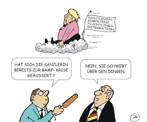 Cartoon: Das große Schweigen (medium) by JotKa tagged bundesanstalt,für,migration,bremen,asyl,asylanträge,innenministerium,skandale,affären,merkel,bundeskanzleramt,richtlinienkompetenz,bundeskanzlerin,bamf,bundesanstalt,für,migration,bremen,asyl,asylanträge,innenministerium,skandale,affären,merkel,bundeskanzleramt,richtlinienkompetenz,bundeskanzlerin,bamf