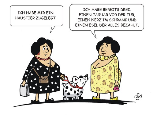 Haustiergesprach By Jotka Love Cartoon Toonpool