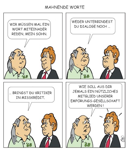 Cartoon: Mahnende Worte (medium) by JotKa tagged mahnung,gesellschaft,empörungsgesellschaft,kritik,kritikverdrossenheit,wutbürger,dialoge,unterdrückung,gutmenschen,demonstrationen,achtundsechziger,bürger,mahnung,gesellschaft,empörungsgesellschaft,kritik,kritikverdrossenheit,wutbürger,dialoge,unterdrückung,gutmenschen,demonstrationen,achtundsechziger,bürger