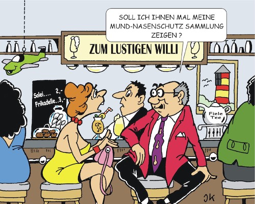 Cartoon: Sammler (medium) by JotKa tagged liebe,beziehungen,dating,mann,frau,er,sie,mund,nasen,schutz,corona,bar,kneipe,leuchtturm,flugzeug,gastronomie,erotik,liebhaber,liebe,beziehungen,dating,mann,frau,er,sie,mund,nasen,schutz,corona,bar,kneipe,leuchtturm,flugzeug,gastronomie,sex,erotik,liebhaber