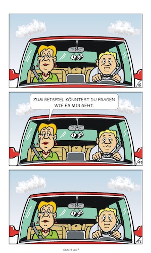 Cartoon: Sag mal was (medium) by JotKa tagged auto,autofahren,mann,frau,liebe,erotik,beziehungen,ehe,geschlechter,fragen,antworten,auto,autofahren,mann,frau,liebe,sex,erotik,beziehungen,ehe,geschlechter,fragen,antworten