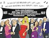 Cartoon: 2000 Tage (small) by JotKa tagged wirtschaft verkehr flughafen berlin brandenburg international eröffnung brandschutz bausünden pfusch korruption politik politiker steuerzahler steuerverschwendung jubiläum luftverkehr feiern parties gesellschaft transport