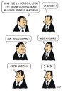 Cartoon: Anders machen (small) by JotKa tagged berufe berufsleben chef politiker opposition parteien politischer gegner lösungen phrasen argumente regierung koaltionen krisen
