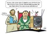 Cartoon: Fernsehabend (small) by JotKa tagged ard extra3 zdf neo royal böhmermann erdogan merkel satire meinungsfreiheit pressefreiheit staastaffaire schmähgedicht staatsanwaltschaft politik