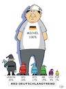 Cartoon: Michel und die 7 Zwerge (small) by JotKa tagged politik parteien wahlen umfragen unfragewerte ard deutschlandtrend statistiken