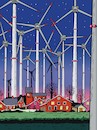 Cartoon: Wildwuchs (small) by JotKa tagged mensch,natur,umwelt,windenergie,rotoren,einspeisung,profit,gewinnstreben,gewinnmaximierung,immobilien,krankheiten,strom,erneuerbare,energie,stromtrassen,wind,umweltzerstörung,landkreise,eeg,umlage,strompreis,energiewende,politik,investoren,konzeptlos,ausbaupläne,wildwuchs,geldmaschinen,gewinne,einspeisungsentgelte