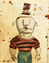 Cartoon: MARTIN EDEN (small) by CIGDEM DEMIR tagged martin,eden,jack,london,cover,design