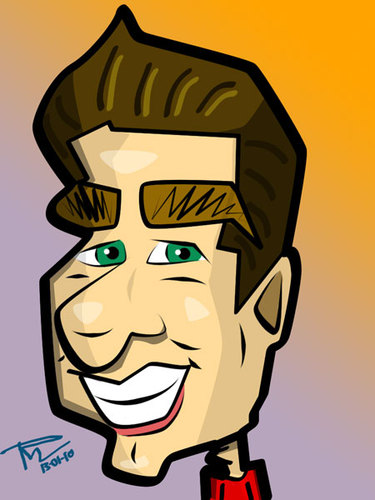 Cartoon: Craig (medium) by rubel tagged craig