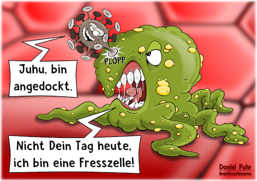 Cartoon: Fresszelle (medium) by karicartoons tagged corona,coronaviren,viren,virus,keim,erreger,befallen,sars,cov,krank,krankheit,entzündung,gesundheit,abwehr,immunabwehr,immunsystem,fresszellen,körper,zellen,körperzellen,medizin,impfung,corona,coronavieren,viren,virus,keim,erreger,befallen,sars,cov,krank,krankheit,entzündung,gesundheit,abwehr,immunabwehr,immunsystem,fresszellen,körper,zellen,körperzellen,medizin,impfung