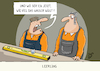 Cartoon: Handwerkslehrling (small) by Dodenhoff Cartoons tagged lehrjahre,lehrling,meister,handwerk,wasserwaage,ausbildung,beruf,berufsweg,anforderung,fachbereich,fachkenntnis,jugend,jugendlicher,teenager,wasser,maße,anfängerfehler,birgit,dodenhoff,cartoons