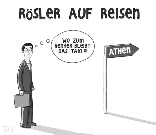 Rösler besucht Griechenland