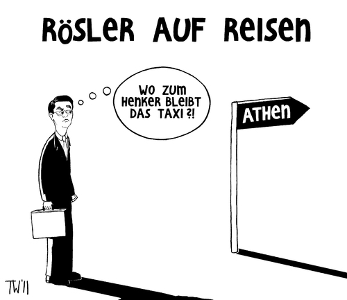 Rösler besucht Griechenland