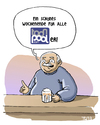 Cartoon: Toonpool (small) by Tobias Wieland tagged toonpool gruß grüße wochenende we