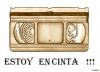 Cartoon: ESTOY EN CINTA (small) by QUIM tagged cinta,