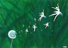 Cartoon: Ballerina (small) by emraharikan tagged ballerina,dandelion