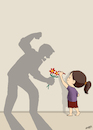 Cartoon: Stop Violence Against Women (small) by emraharikan tagged stop,violence,against,women