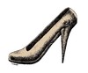 Cartoon: shoeman (small) by Medi Belortaja tagged shoe,man,woman,husband,wife,face,fashion