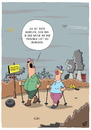 Cartoon: Natur (small) by luftzone tagged thomas,luft,cartoon,lustig,natur,müll,umwelt,verschmutzung,dreck,kraftwerk,smog,nordic,walking,weg