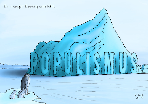 Cartoon: Ein Eisberg entsteht (medium) by Ago tagged antarktis,suedpol,xxl,eisberg,riss,entstehung,koloss,5000,quadratmeter,larsen,schelfeis,symbol,polarmeer,populismus,demagogie,vereinfachung,fremdenfeindlichkeit,gefahr,demokratie,aufklaerung,vernunft,humanismus,wetter,klima,klimawandel,schmelzen,politik,karikatur,cartoon,illustration,tale,agostino,natale,antarktis,suedpol,xxl,eisberg,riss,entstehung,koloss,5000,quadratmeter,larsen,schelfeis,symbol,polarmeer,populismus,demagogie,vereinfachung,fremdenfeindlichkeit,gefahr,demokratie,aufklaerung,vernunft,humanismus,wetter,klima,klimawandel,schmelzen,politik,karikatur,cartoon,illustration,tale,agostino,natale