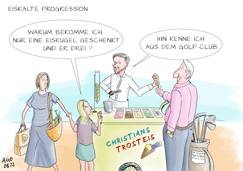 Cartoon: Eiskalt (medium) by Ago tagged bundesregierung,ampelkoalition,fdp,christian,lindner,finanzminister,energiekrise,inflation,kostenexplosion,wertverlust,einkommen,entlastungen,gegenmaßnahmen,korrektur,kalte,progression,steuerpolitik,vorschläge,liberale,klientelpolitik,vernachlässigung,benachteiligung,geringverdiener,hilfsbedürftige,eisverkäufer,mutter,kind,wirtschaft,politik,caricature,karikatur,cartoon,pressezeichnung,illustration,ago,agostino,natale,bundesregierung,ampelkoalition,fdp,christian,lindner,finanzminister,energiekrise,inflation,kostenexplosion,wertverlust,einkommen,entlastungen,gegenmaßnahmen,korrektur,kalte,progression,steuerpolitik,vorschläge,liberale,klientelpolitik,vernachlässigung,benachteiligung,geringverdiener,hilfsbedürftige,eisverkäufer,mutter,kind,wirtschaft,politik,caricature,karikatur,cartoon,pressezeichnung,illustration,ago,agostino,natale