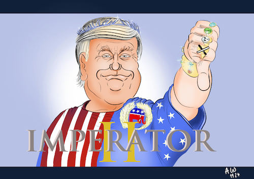 Cartoon: Fürchterliche Fortsetzung (medium) by Ago tagged usa,amerika,präsidentschaftswahl,wahlsieger,expräsident,donald,trump,populist,leugner,autokratisch,vorbestraft,republikaner,niederlage,kamala,harris,demokratin,sorge,furcht,rache,gegner,heimzahlen,antidemokratisch,imperator,film,kino,gladiator,fortsetzung,wiederholung,logo,twitter,dollar,flagge,daumen,politik,caricature,karikatur,cartoon,pressezeichnung,illustration,ago,agostino,natale,usa,amerika,präsidentschaftswahl,wahlsieger,expräsident,donald,trump,populist,leugner,autokratisch,vorbestraft,republikaner,niederlage,kamala,harris,demokratin,sorge,furcht,rache,gegner,heimzahlen,antidemokratisch,imperator,film,kino,gladiator,fortsetzung,wiederholung,logo,twitter,dollar,flagge,daumen,politik,caricature,karikatur,cartoon,pressezeichnung,illustration,ago,agostino,natale