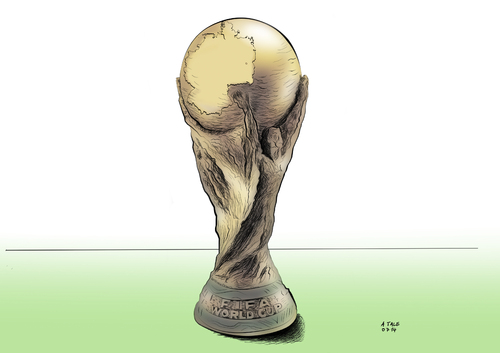 Weltmeister 2014 By Ago | Sports Cartoon | TOONPOOL