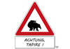 Cartoon: Achtung Tapire ! (small) by Ago tagged satire,tapir,verkehrsschild,warnung,missverständnis,doppeldeutigkeit,karikaturist,zeichner,satiriker,schmaehkritik,polemik,böhmermann,kritik,zynismus,zdf,merkel,erdogan,eitelkeit,justiz,kunst,strafverfolgung,politik,presse,journalismus,meinungsfreiheit