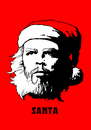 Cartoon: Santa-Che (small) by Alex Skibelsky tagged santa claus new year christmas che guevara holiday winter