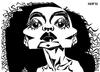 Cartoon: Diana Ross (small) by Xavi dibuixant tagged diana ross music caricature cartoon