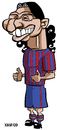 Cartoon: FC Barcelona 2010 Ibrahimovic (small) by Xavi dibuixant tagged ibrahimovic,zlatan,caricature,caricatura,fcb,barcelona,football,futbol