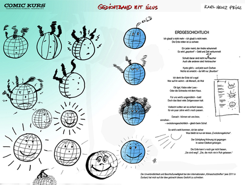 Cartoon: COMIC KURS 2012 Ergebnisse (medium) by zenundsenf tagged course,kurs,comic