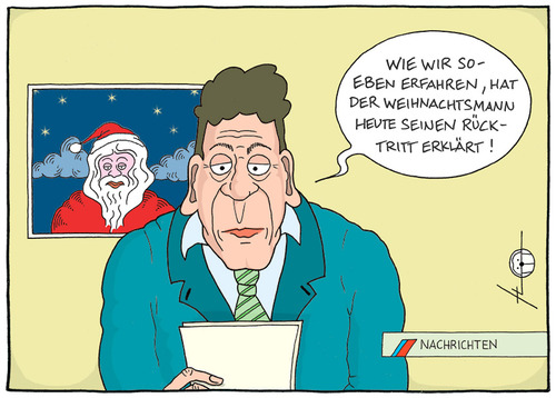 Cartoon: Merry Christmas... (medium) by badham tagged news,nachrichten,rücktritt,xmas,christmas,weihnachtsmann,weihnachten,claus,santa,badham,hammel,weihnachten,weihnachtsmann,presse,nachrichten,rücktritt