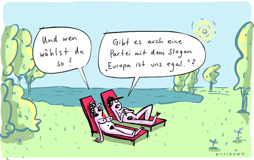 Cartoon: Europaegal (medium) by kittihawk tagged kittihawk,2014,europawahl,wen,wählst,du,partei,slogan,europa,ist,uns,egal,deutschland,die,sommer,sonne,europaparlament,kommission,wählen,gehen,unbedeutend,uninteressant,unwichtig,liegestuhl,see,natur,nackt,heiß,kittihawk,2014,europawahl,wen,wählst,du,partei,slogan,europa,ist,uns,egal,deutschland,die,sommer,sonne,europaparlament,kommission,wählen,gehen,unbedeutend,uninteressant,unwichtig,liegestuhl,see,natur,nackt,heiß