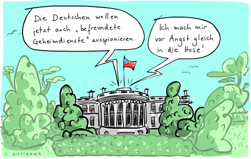 Cartoon: Freunde (medium) by kittihawk tagged kittihawk,2014,usa,deutschland,nsa,spione,agenten,bnd,befreundete,geheimdienste,deutschen,angst,gleich,vor,in,die,hose,ausspionieren,staaten,weißes,haus,oval,office,obama,freunde,kittihawk,2014,usa,deutschland,nsa,spione,agenten,bnd,befreundete,geheimdienste,deutschen,angst,gleich,vor,in,die,hose,ausspionieren,staaten,weißes,haus,oval,office,obama,freunde