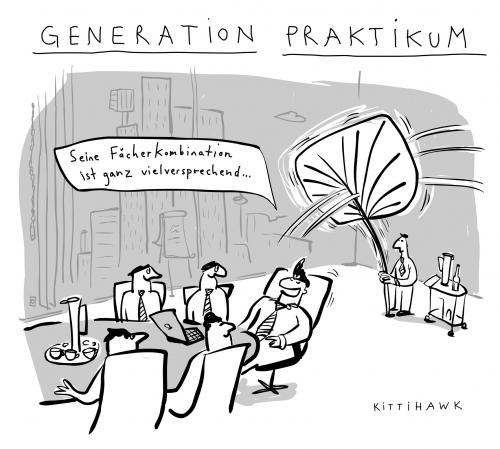 Cartoon: generation praktikum (medium) by kittihawk tagged praktikum,studium,berufsanfänger,hierarchie,generation,hilfsjob,job,generation,praktikum,studium,berufsanfänger,hierarchie,hilfsjob,job,ausbeute,ausnutzung,sklave,dreckarbeit,undankbar,bezahlung,dienstmann,für,alles