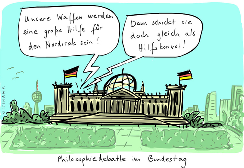 Cartoon: Hilfskonvoi (medium) by kittihawk tagged lieferung,berlin,entscheidung,beteiligung,parlament,vergleich,sichtweise,perspektive,debatte,philosophie,bundestag,deutscher,putin,russland,ukraine,hilfskonvoi,nordirak,hilfe,große,gebiet,krisen,staat,islamischer,is,kurden,waffen,2014,kittihawk,kittihawk,2014,waffen,kurden,is,islamischer,staat,krisen,gebiet,große,hilfe,nordirak,hilfskonvoi,ukraine,russland,putin,deutscher,bundestag,philosophie,debatte,perspektive,sichtweise,vergleich,parlament,beteiligung,entscheidung,berlin,lieferung