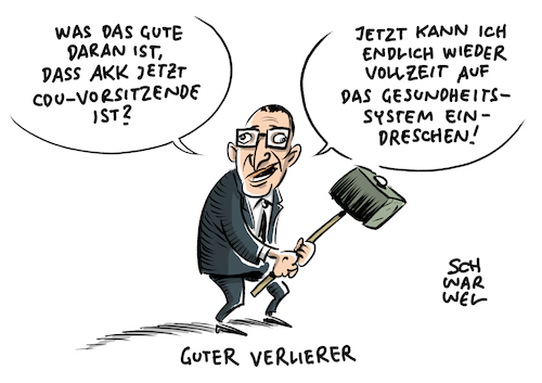 AKK und Jens Spahn