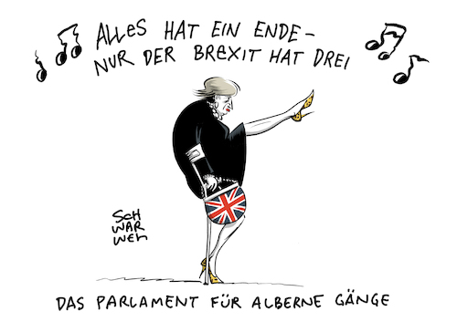 Brexiternity Theresa May By Schwarwel | Politics Cartoon ...