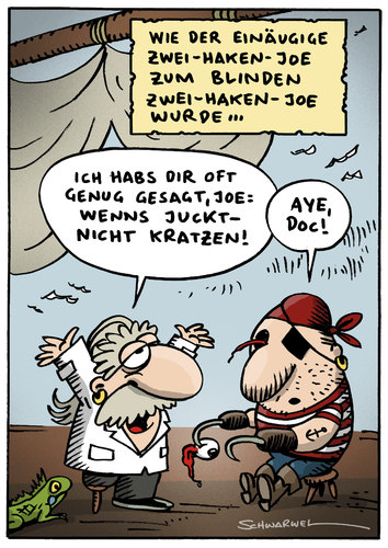 Cartoon von Schwarwel