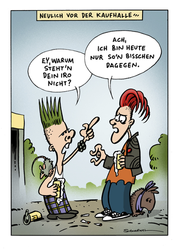 Cartoon von Schwarwel