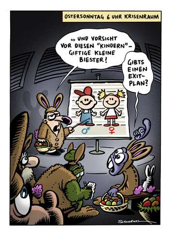 Cartoon von Schwarwel